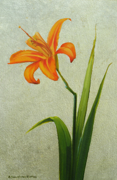 Tiger Lily on Silver