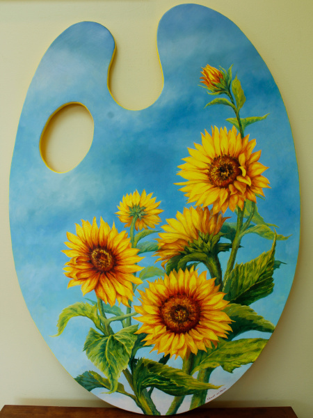 Sunflowers, Keuka Lake Palette 2022