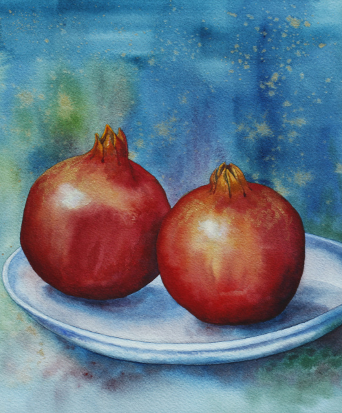 Pomegranate Couple